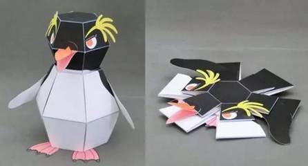 一款萌到炸的紙制品玩具
